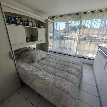 Mitoyenne Climatisee T3 Avec Piscine Et Parking Pour 6 - Fr-1-607-217 Prázdninový dům Agde